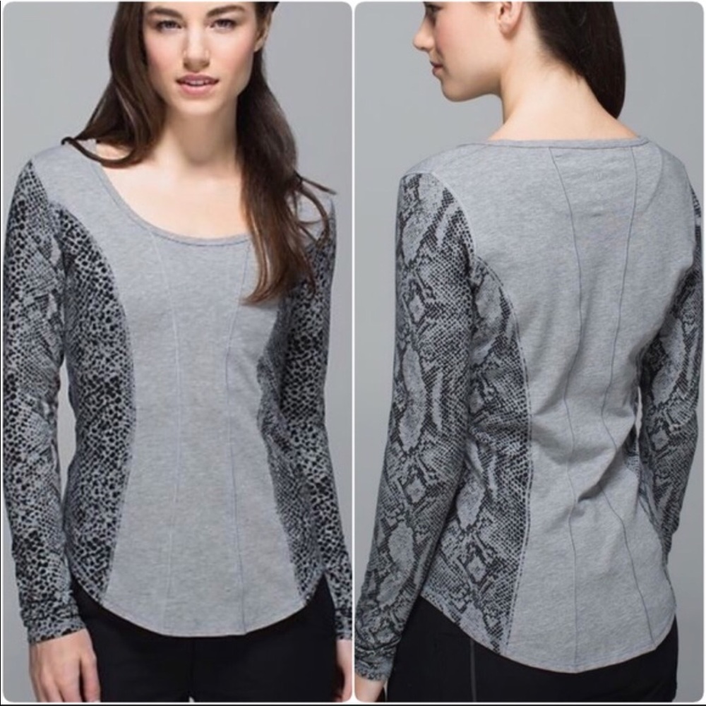Lululemon btw the line long sleeve sz 4
